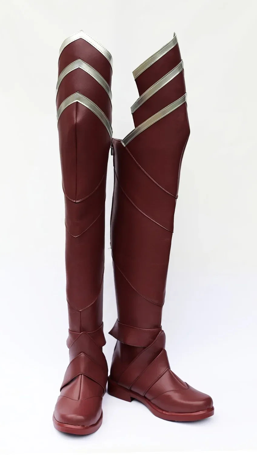 Fire Emblem Echoes Deen Cosplay Shoes Red Boots Custom Made