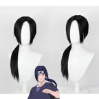 Naruto Itachi Uchiha Cosplay Wig Long Straight Black Anime Hair | MiDicosplay