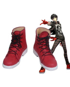Persona5 Akira Kurusu Cosplay Boots Red Shoes