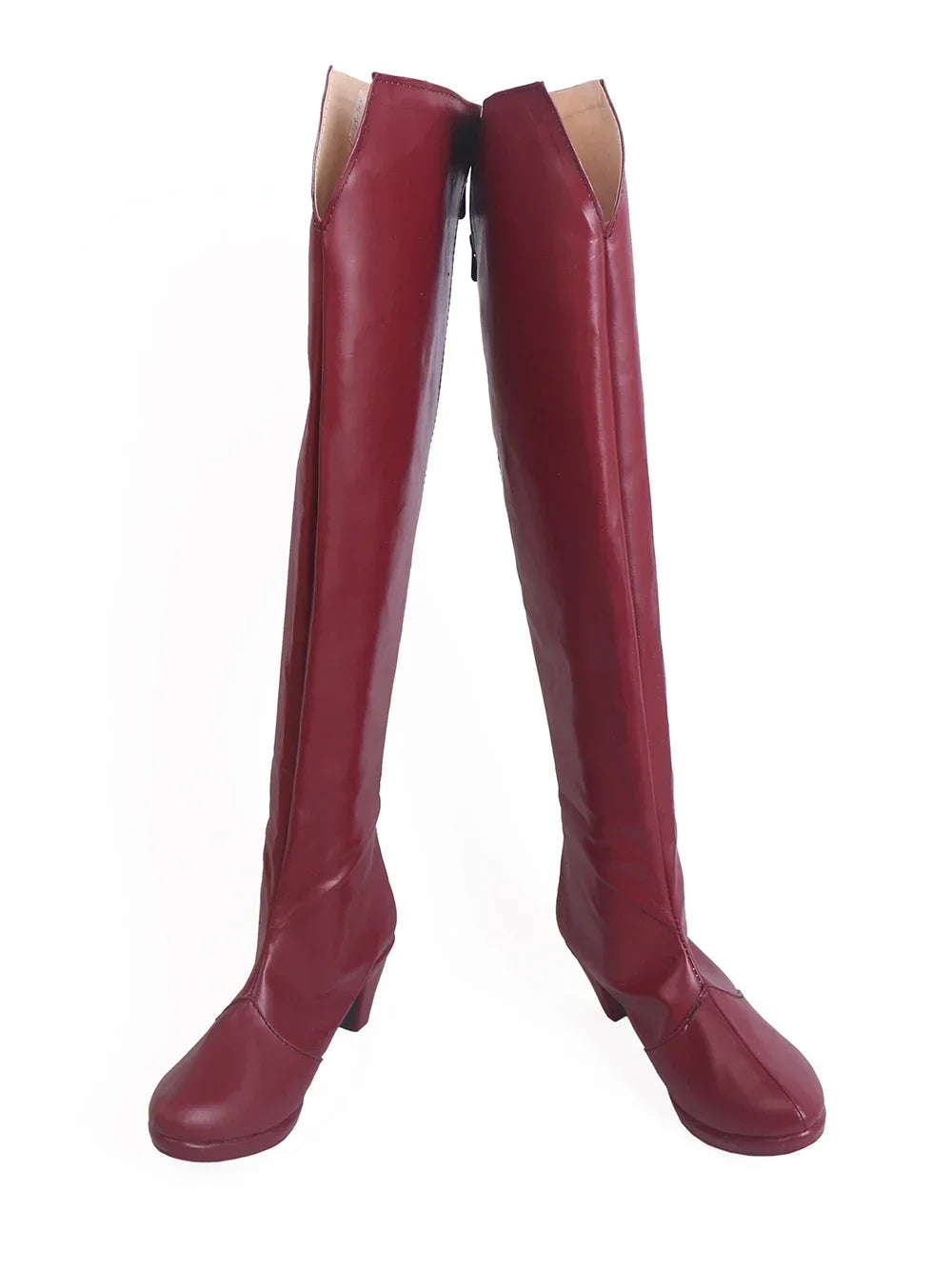 Black Clover Quartet Knights Vanessa Enoteca Cosplay Boots High Heel Red Shoes