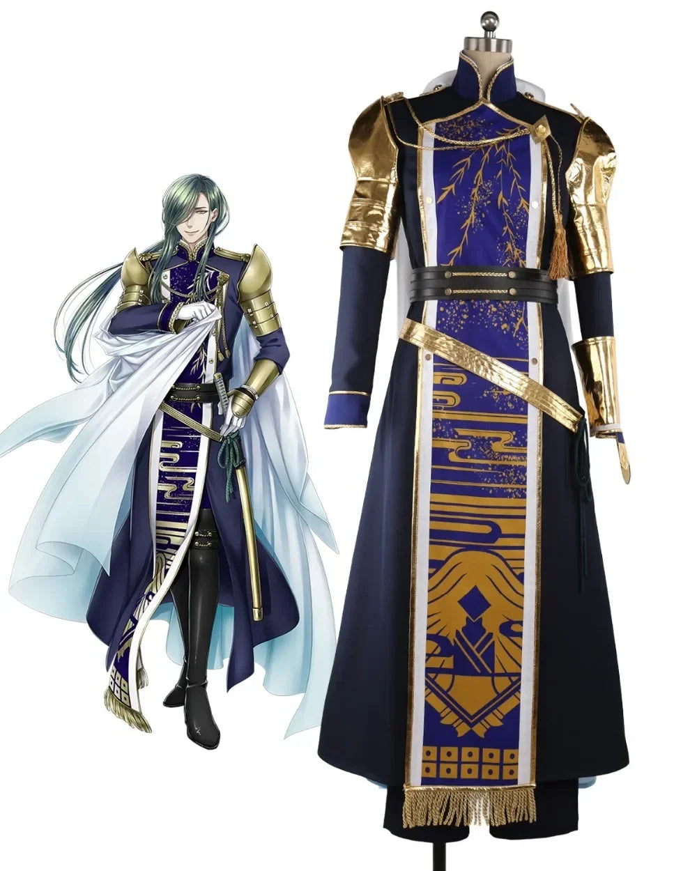Touken Ranbu Nikkari Aoe Kiwame Cosplay Costume Custom Made