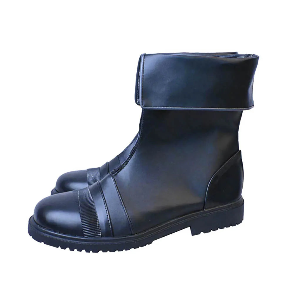 Final Fantasy7 Remake Zack Fair Cosplay Shoes Black Boots