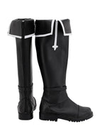 Arknights Ansel Cosplay Boots Black Shoes