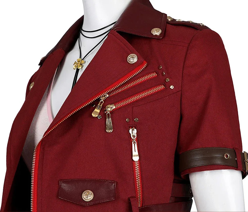 Final Fantasy7 Remake Aerith Gainsborough Cosplay Costume
