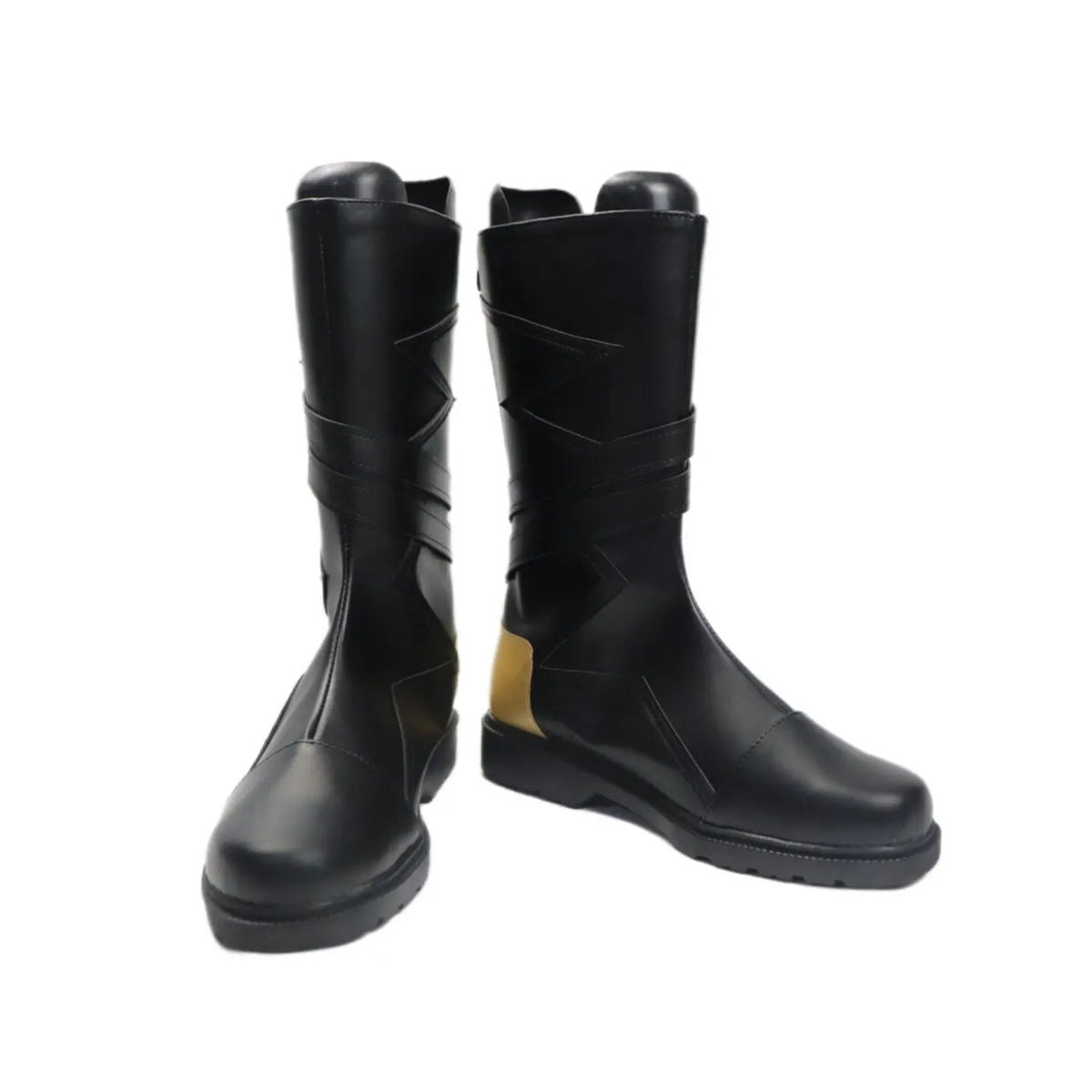 Arknights Młynar Cosplay Shoes Black Boots Custom Made
