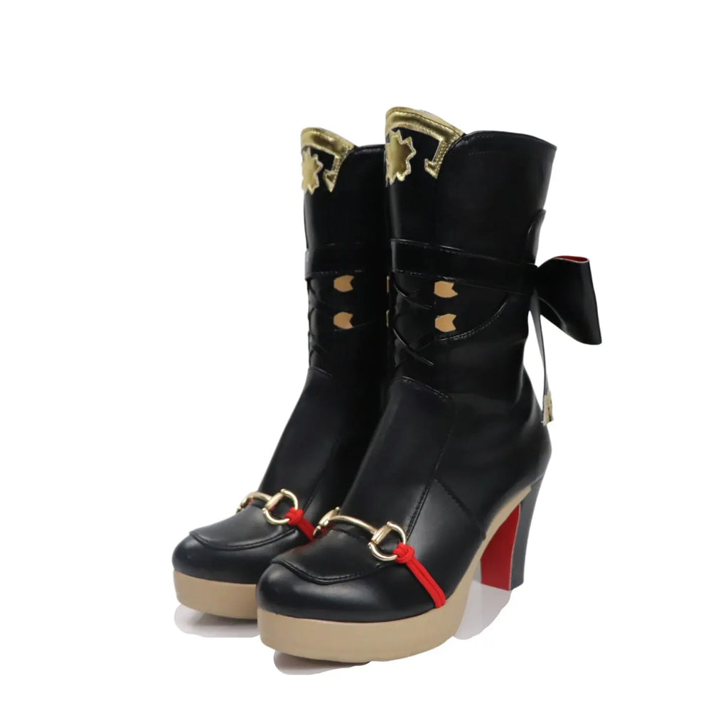 Honkai Star Rail Evanescia Cosplay Shoes High Heels Boots