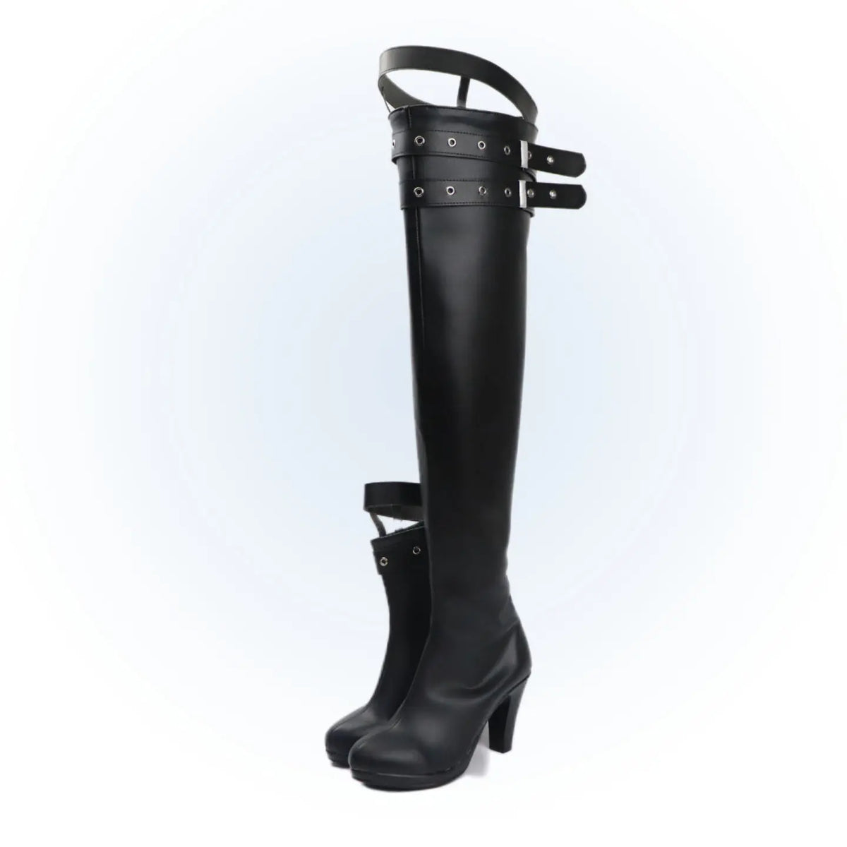 Honkai Star Rail Kuchiba Cosplay Boots Custom High Heel Black Shoes