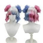 Wednesday Enid Sinclair Styled Cosplay Wig Wolf Girl 2 Colored Ready Hair5