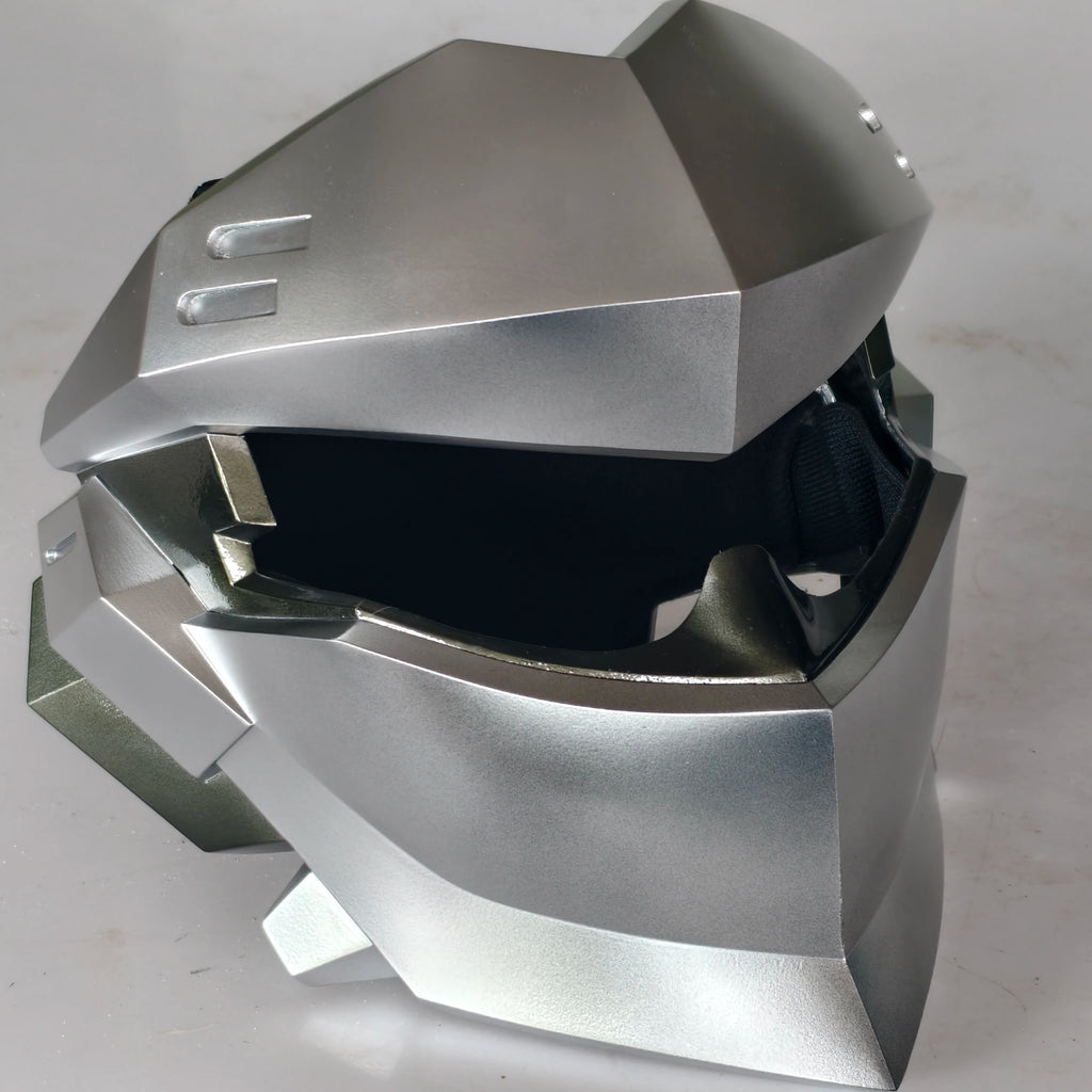 Masque/casque de cosplay en fibre de verre, accessoire de costume Genji d'Overwatch, style PDG dominateur. 