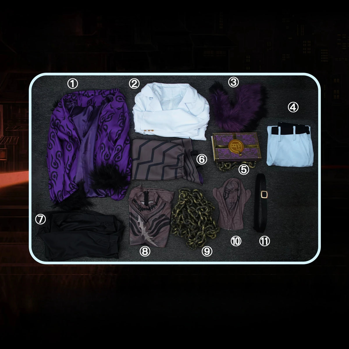 Limbus Company Matthias Cosplay Costume Full Set