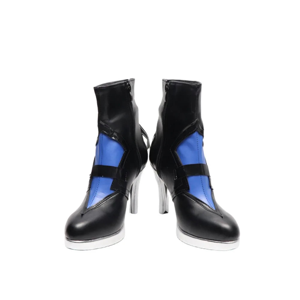 Honkai Star Rail Acheron Second Form Cosplay Shoes High Heel Boots