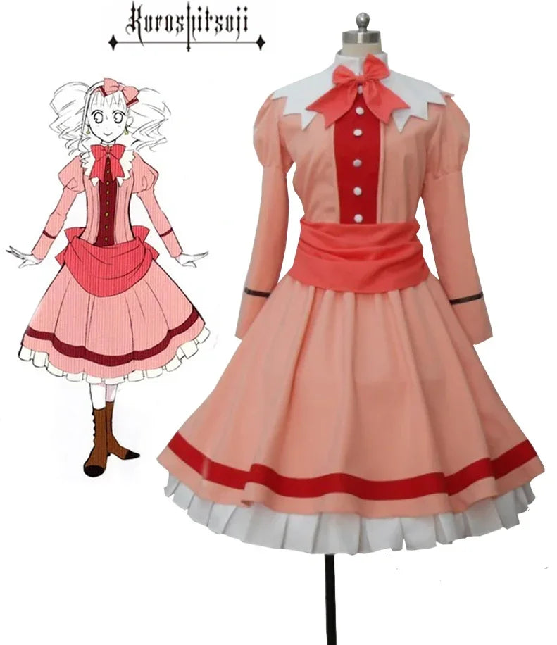 Black Butler 2 Elizabeth Midford Liz Lolita Dress Cosplay Costume