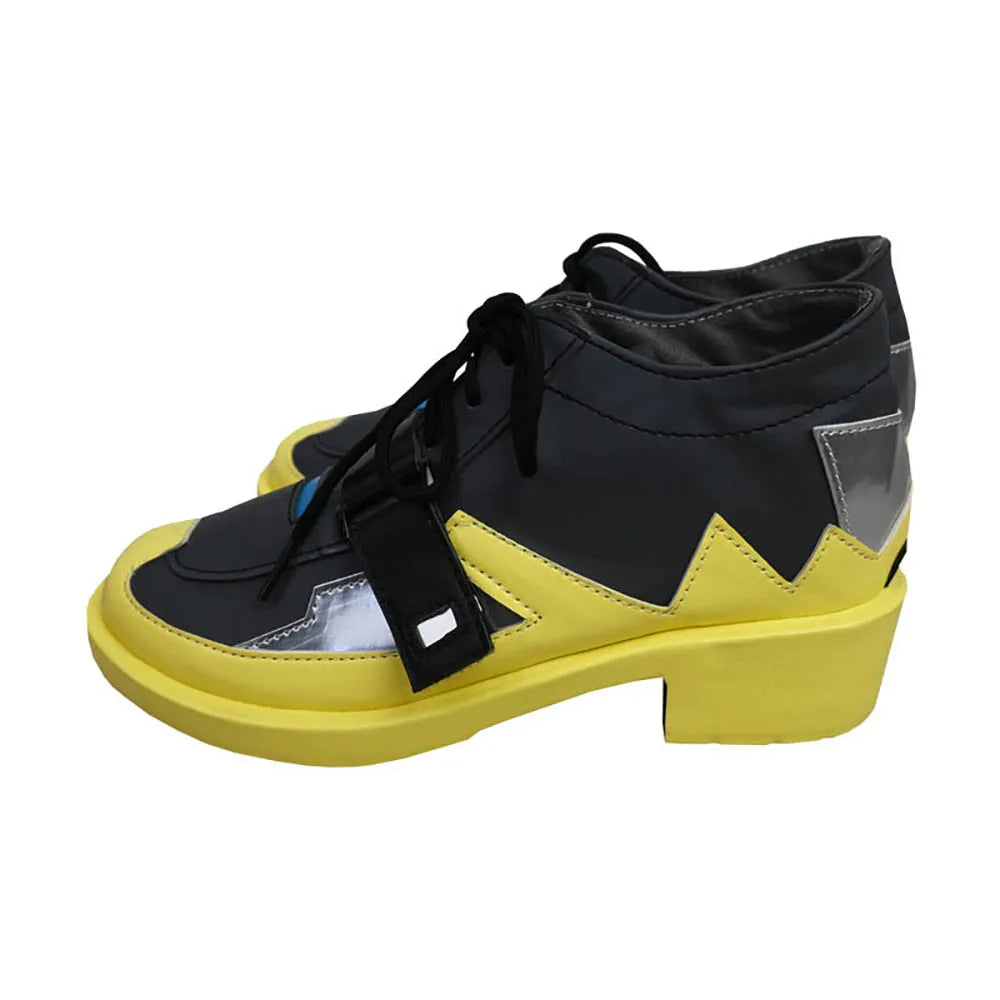 Zenless Zone Zero Asaba Harumasa Cosplay Shoes Black Boots