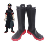 My Hero Academia Seiji Shishikura Cosplay Boots Black Shoes