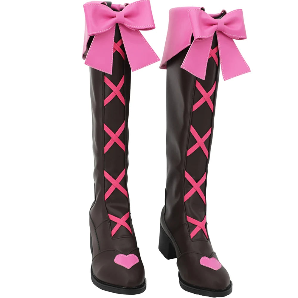 Overwatch Widowmaker Crossover Cosplay Boots Custom Made Shoes