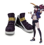 League of Legends KDA Kaisa Akali Evelynn Ahri Cosplay Boots Custom Made Shoes