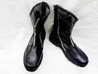Final Fantasy 7 Cloud Strife Cosplay Boots Black Shoes Custom Made