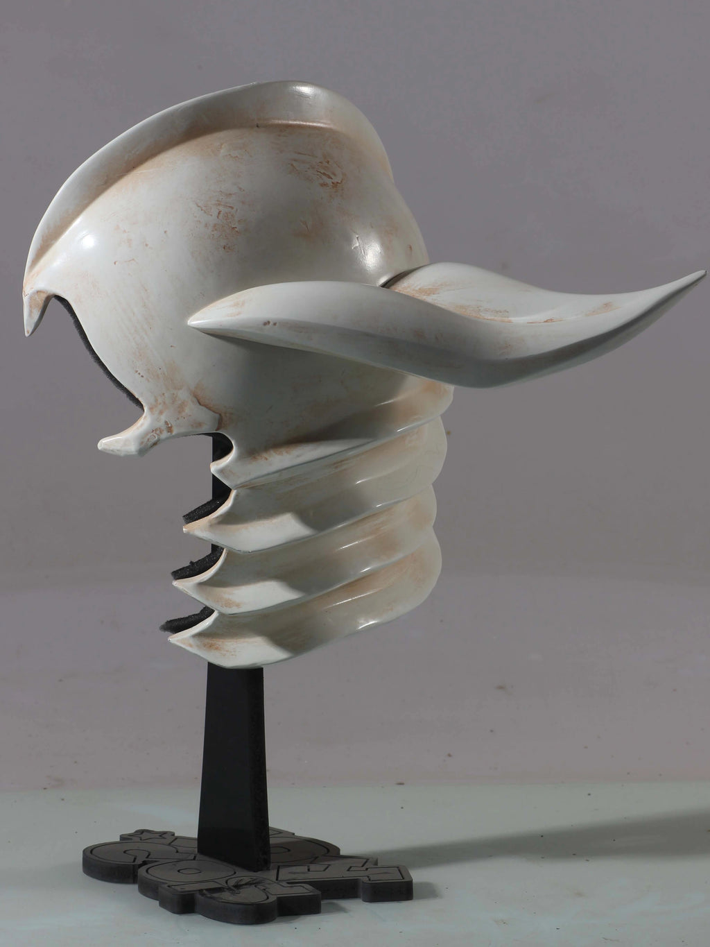 Casque et masque de cosplay d'Ulquiorra Cifer Espada (Bleach) en fibre de verre ventilée