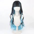 FGO Tlaloc Cosplay Wig Two Tone Synthetic Hair