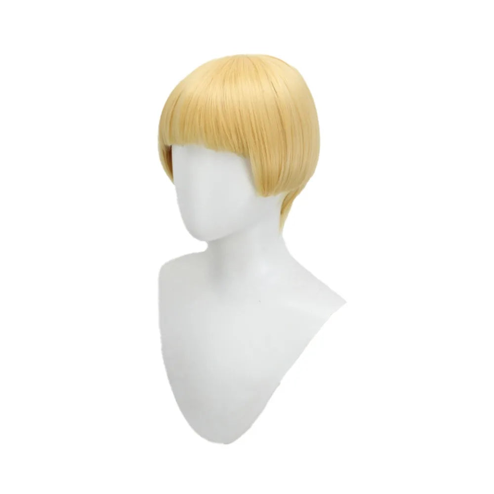 Attack on Titan Yelena Cosplay Wig Short Bob Blonde Hair