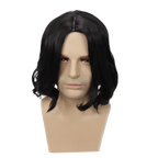 Perruque Harry Potter et le Prince de Sang-Mêlé Severus Rogue Weasley Voldemort Horace en fibre haute température pour cosplay 