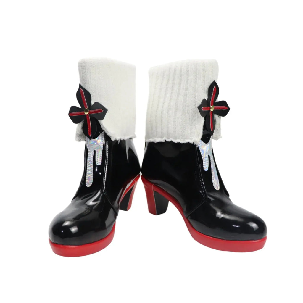 Honkai Star Rail March 7th Cosplay Boots Black Shoes Custom Made