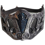 Mortal Kombat Scorpion Sub-Zero Half Face Mask Adjustable Cosplay Prop