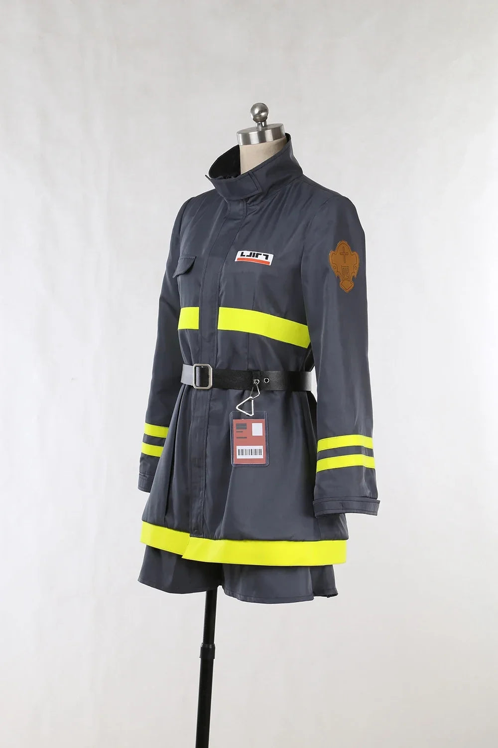 Costume complet de cosplay de Shaw (Arknights) avec manteau et pantalon, confectionné sur mesure à toutes les tailles.