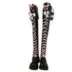 Bottes de cosplay Arknights Lemuen, chaussures sur mesure toutes tailles 