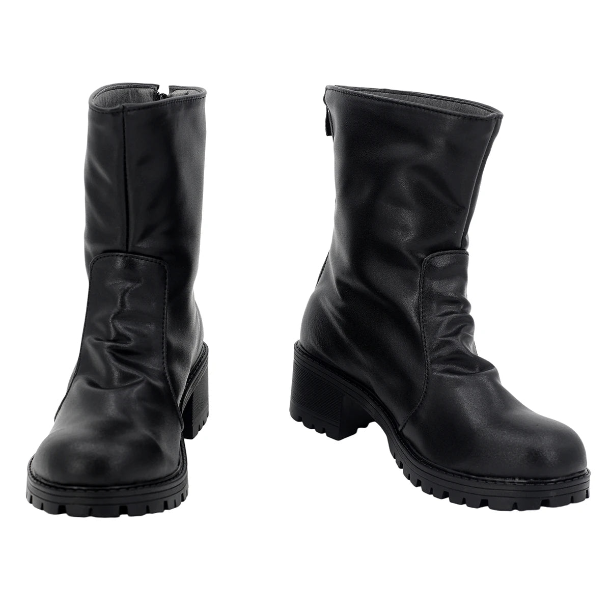 Final Fantasy XIV Little Ladies Day Cosplay Shoes Black Boots