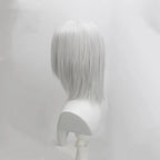 Final Fantasy VII Kadaj Cosplay Wig Silver Grey Hair