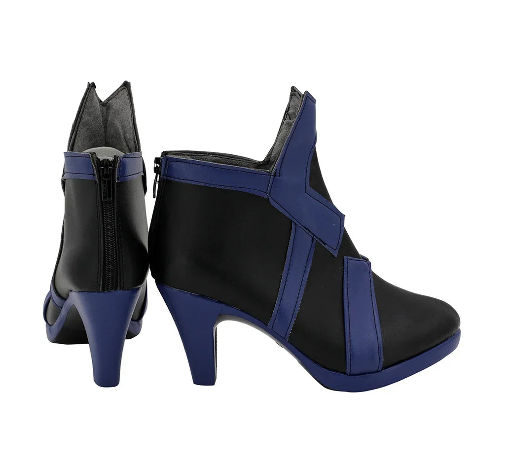 Fate Grand Order Saber Alter Rider Cosplay Boots Black Shoes