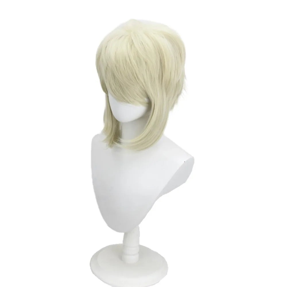 Limbus Company Faust Cosplay Wig Blonde Hair