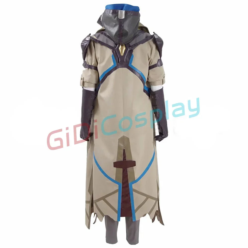 Overwatch Ana Cosplay Costume Custom Made Full Set