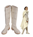 Star Wars Queen Amidala Cosplay Boots Custom Made Shoes