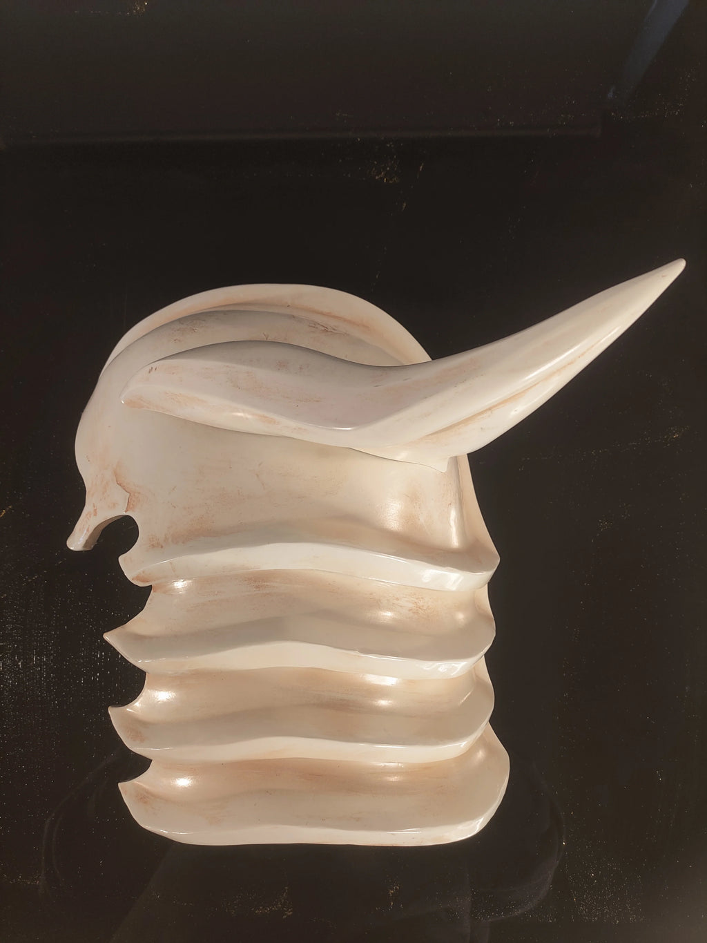 Casque et masque de cosplay d'Ulquiorra Cifer Espada (Bleach) en fibre de verre ventilée