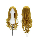 Perruque de cosplay Rose Otoribashi de Bleach, cheveux longs, ondulés et bouclés blonds 