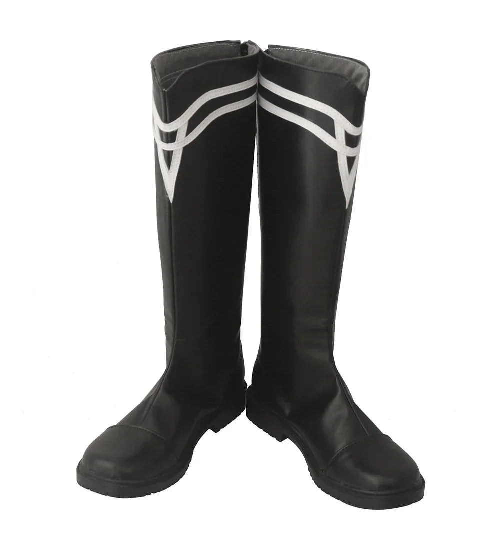 Fire Emblem Three Houses Male Byleth Cosplay Shoes Black Boots