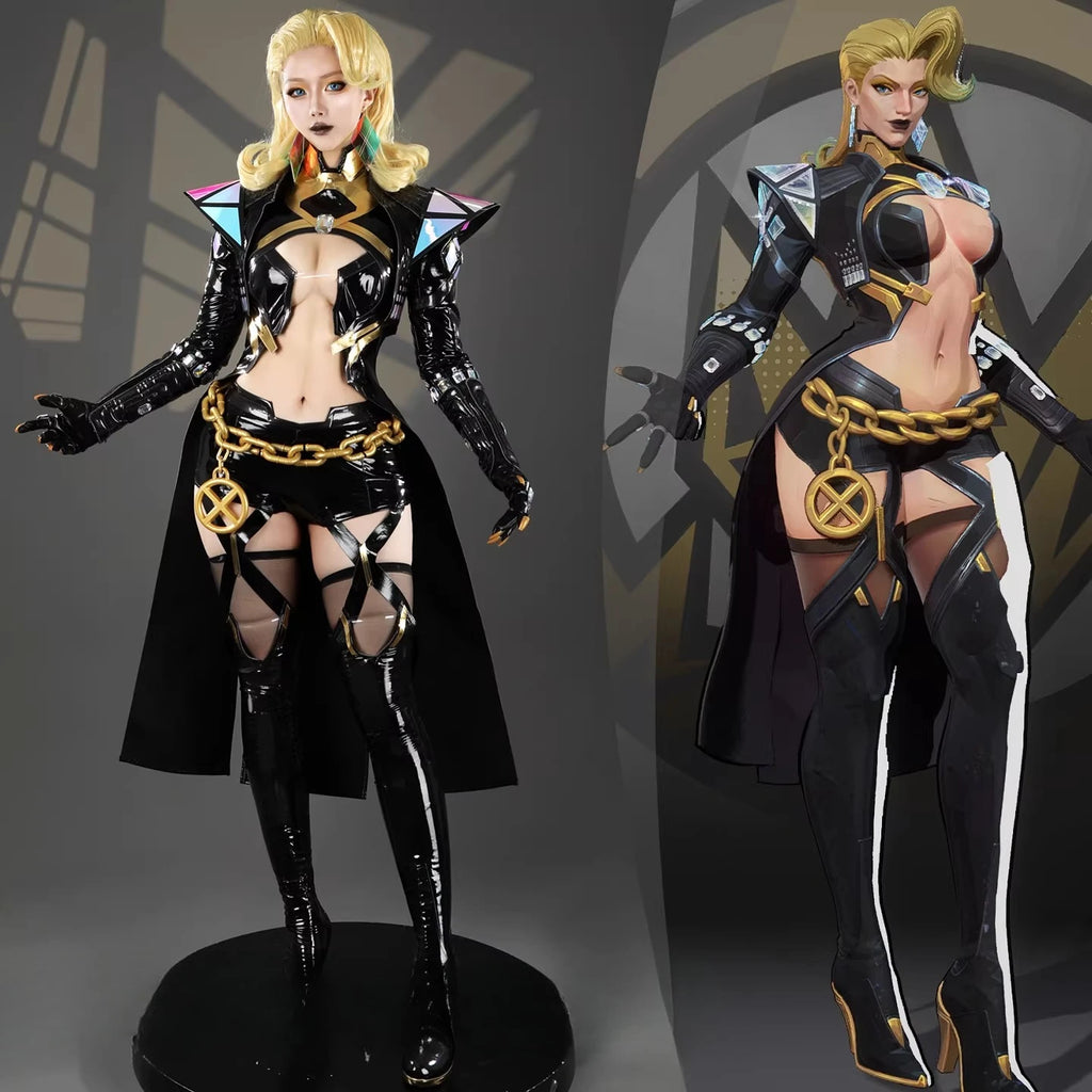 Marvel Rivals Emma Frost White Queen Cosplay Costume