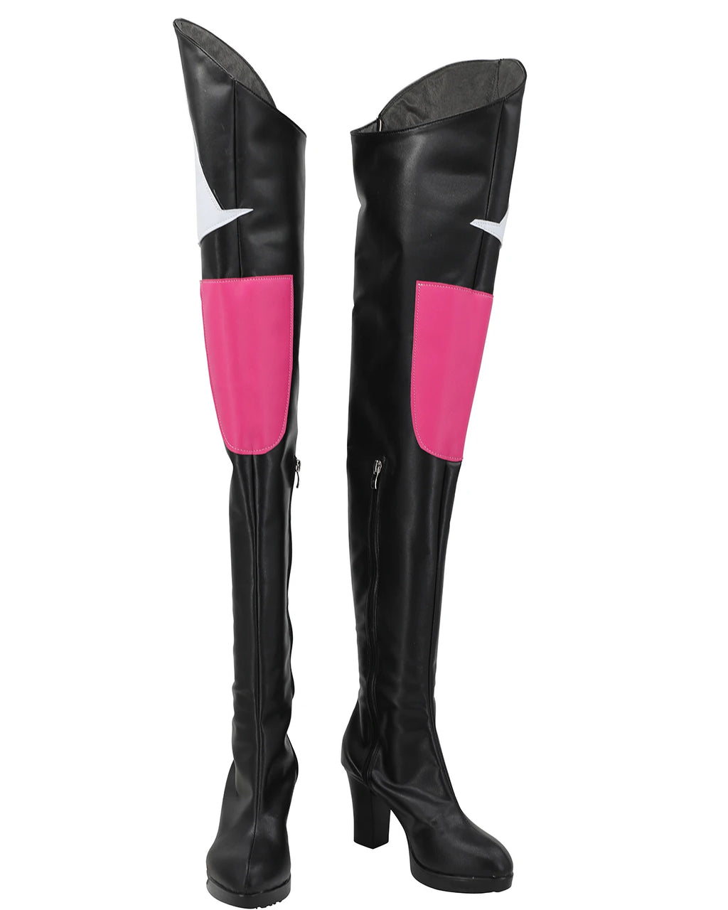 Bottes cuissardes de cosplay Kpop Demon Hunters Mira, toutes tailles 