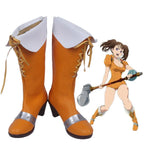 The Seven Deadly Sins Serpent Sin of Envy Diane Cosplay Boots Orange Shoes Custom Made