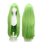 Code Geass C.C. x Fate Enkidu Cosplay Wig Green Long Hair