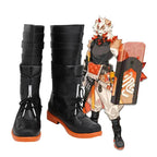 Arknights Hung Cosplay Boots Black Shoes