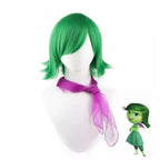 Inside Out Cosplay Wig Full Set for Disgust Sadness Joy Fear Anger Anxiety All Characters Hair