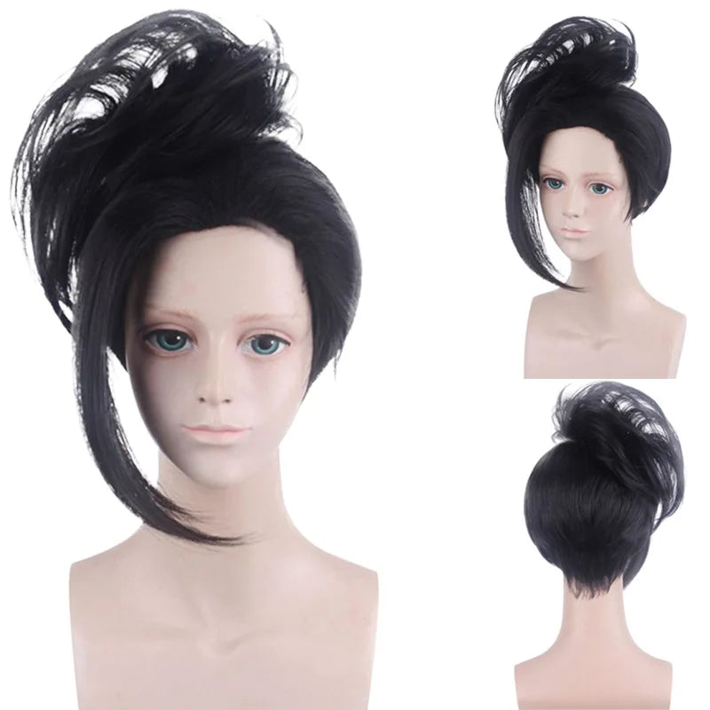 My Hero Academia Cosplay Wig Set for Shoto Todoroki Aizawa Tsuyu Asui Himiko Toga Character Costume Hair
