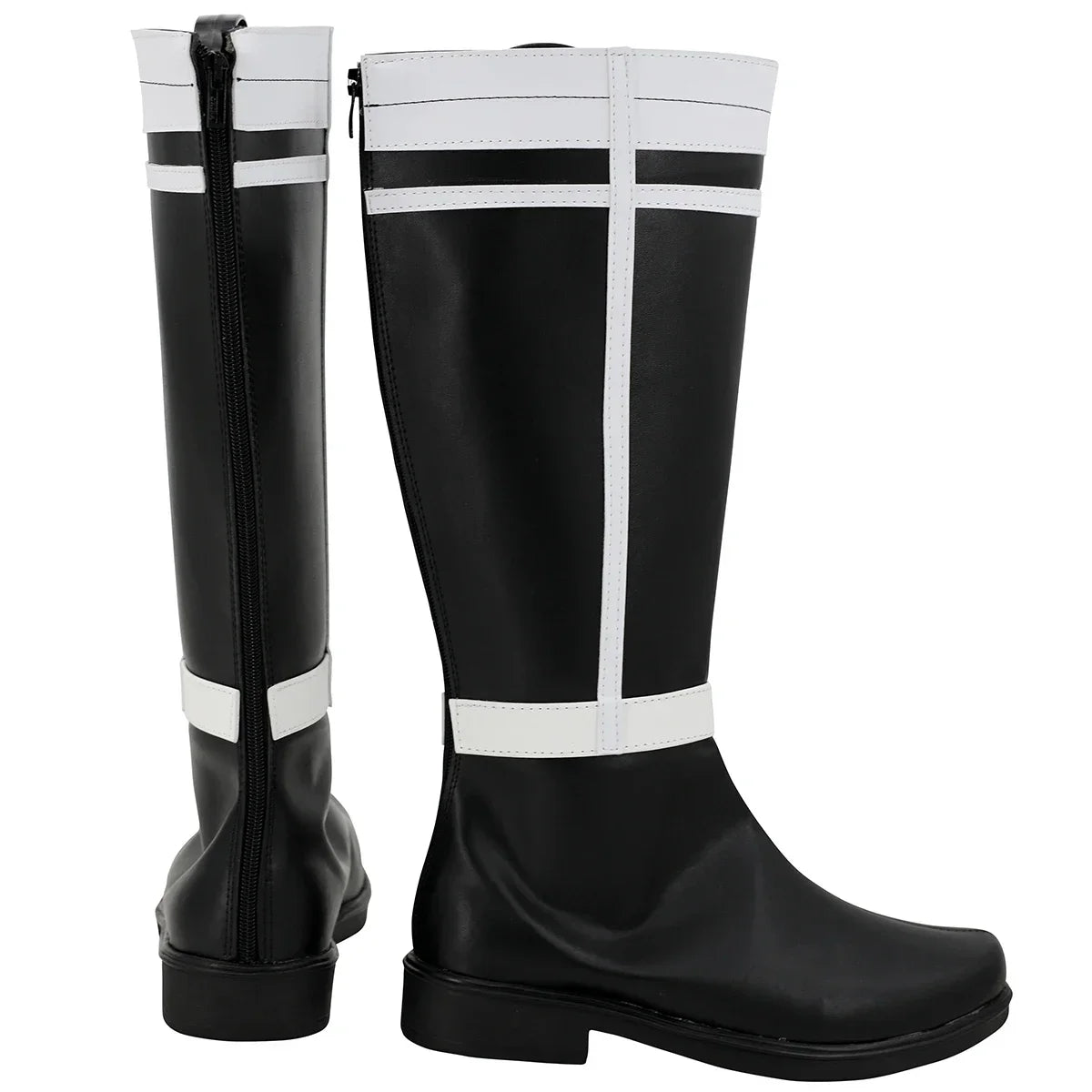 Frieren Beyond Journey's End Himmel Cosplay Boots Black Shoes