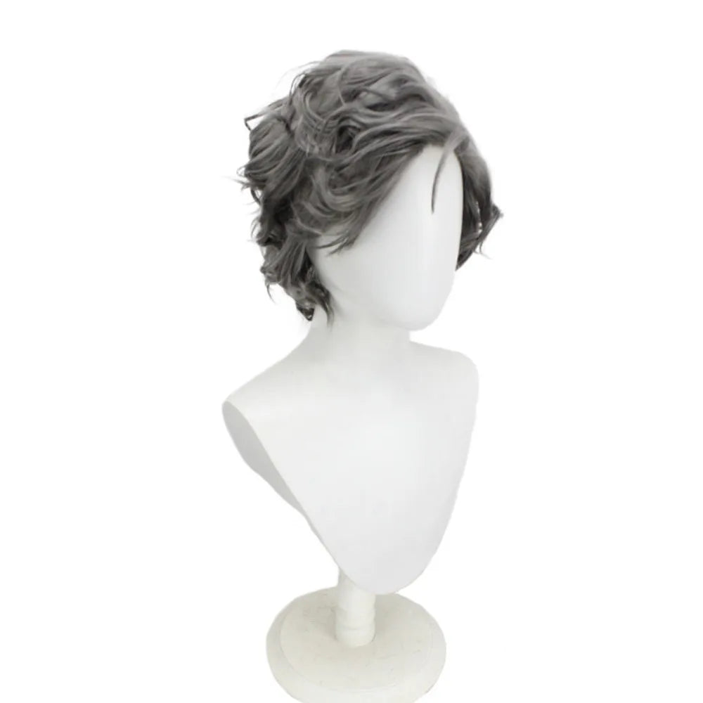 Star Wars Old Luke Skywalker Cosplay Wig Gray Hair