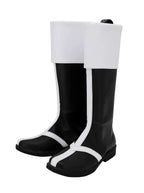 Bottes de cosplay d'Ulquiorra Cifer de Bleach, chaussures noires personnalisées