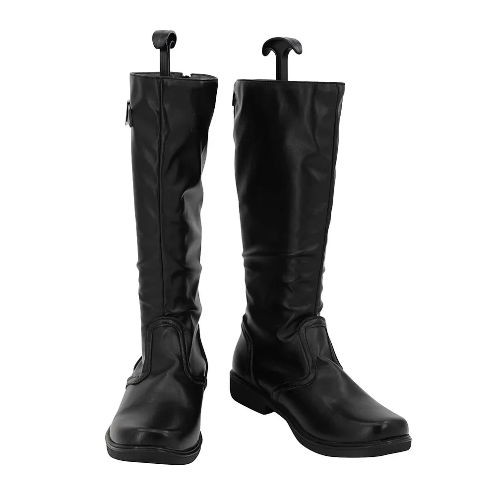 Star Wars TIE Fighter Pilot Cosplay Boots Black Shoes