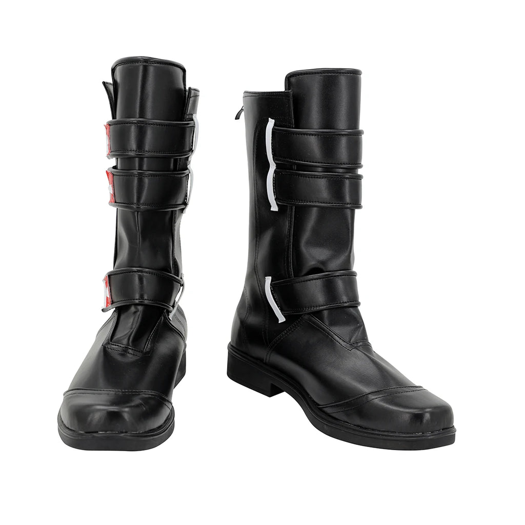 Chaussures de cosplay Jason Todd de Gotham Knights, bottes en cuir, chaussures de jeu de rôle